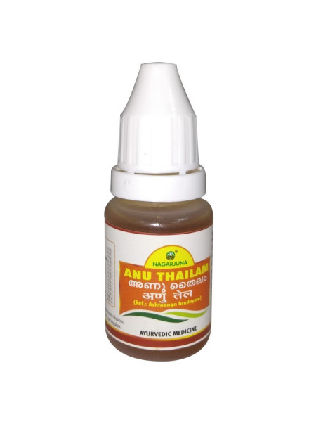 Ану Тайлам, 10 мл, производитель "Нагарджуна", Anu Thailam, 10 ml, Nagarjuna