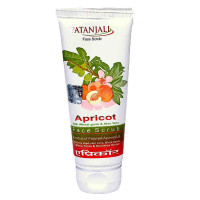 Скраб для лица "Абрикос", 60 г, производитель "Патанджали", Apricot Face Scrub, 60 g, Patanjali