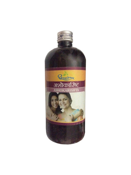 Аюрведический тоник "Ашокаришта", 450 мл, производитель "Дхутапапешвар", Ashokaristha, 450 ml, Dhootapapeshwar