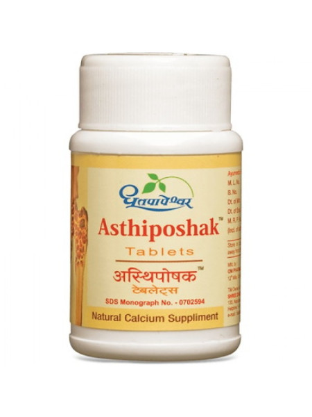 Астипошак: при дефиците кальция, 30 таб., производитель "Дхутапапешвар", Asthiposhak, 30 tabs., Dhootapapeshwar