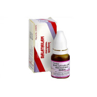 Бала Тайлам: массажное общеукрепляющее масло, 10 мл, производитель "Коттаккал Аюрведа", Balatailam, 10 ml, Kottakkal Ayurveda