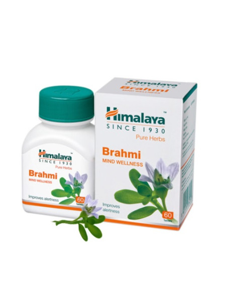 Брахми, 60 таб., производитель "Хималая", Brahmi, 60 tabs., Himalaya