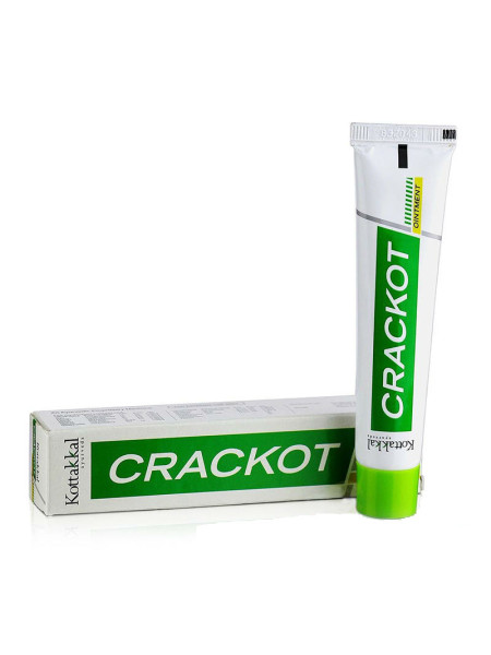 Крекот: заживляющая мазь от трещин, 25 г, производитель "Коттаккал Аюрведа", Crackot Ointment 25 g, Kottakkal Ayurveda