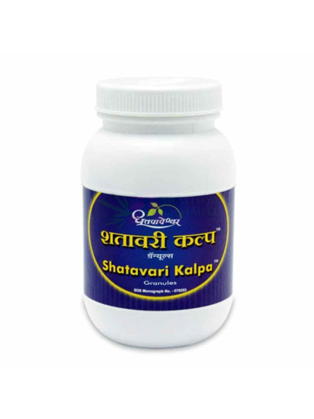 Шатавари Кальпа в гранулах, 350 г, производитель "Дхутапапешвар", Shatavari Kalpa, 350 g, Dhootapapeshwar