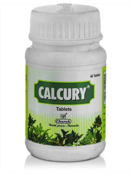 Калкури, 40 таб, производитель "Чарак", Calcury, 40 tabs, Charak