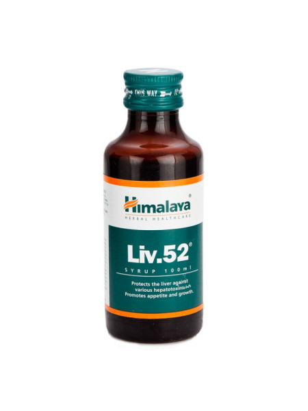 Сироп для печени "Лив.52", 200 мл, производитель "Хималая", LIV. 52 Syrop, 200 ml, Himalaya