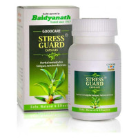 Защита от стресса "Стресс Гуард", 60 кап., производитель "Байдьянатх", Stress Guard, 60 caps., Baidyanath
