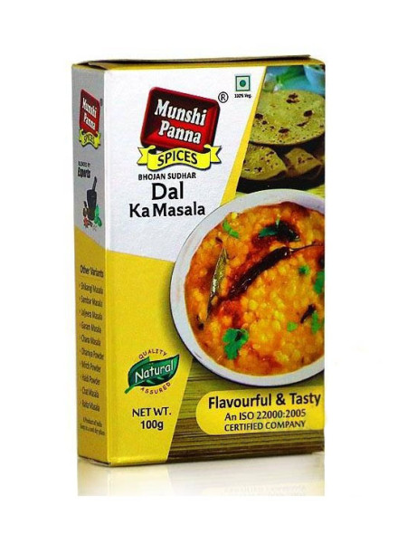 Смесь специй "Дал Ка масала", 100 г, производитель "Мунши Панна", Dal Ka Masala, 100 g, Munshi Panna