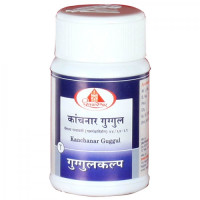 Канчнар Гуггул: очищение лимфатической системы, 60 таб., производитель "Дхутапапешвар", Kanchnar Guggul, 60 tabs., Dhootapapeshwar