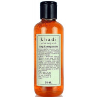 Гель для душа "Апельсин и Лемонграсс", 210 мл, производитель "Кхади", Body Wash "Orange & Lemongrass", 210 ml, Khadi Гель для душа "Апельсин и Лемонграсс", 210 мл, производитель "Кхади", Body Wash "Orange & Lemongrass", 210 ml, Khadi
