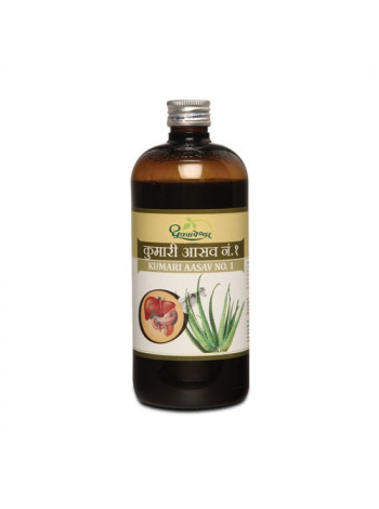 Травяной тоник Кумари Асава (450 мл) от Dhootapapeshwar: здоровье репродуктивной системы