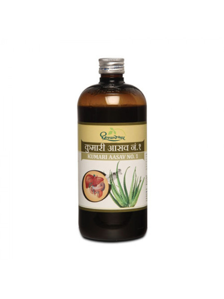 Травяной тоник "Кумари Асава": лечение репродуктивной системы, 450 мл, производитель "Дхутапапешвар", Kumari Asava, 450 ml, Dhootapapeshwar
