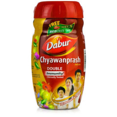 Чаванпраш "Двойной иммунитет", 500 г, производитель "Дабур", Chyawanprash DOUBLE Immunity, 500 g, Dabur