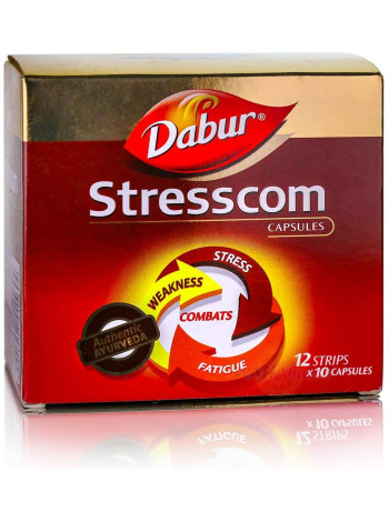Стресском Дабур: 120 капсул мощного аюрведического антистресса