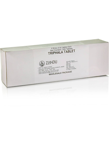 Трифала, 240 таб., производитель "Занду", Triphala, 240 tabs., Zandu