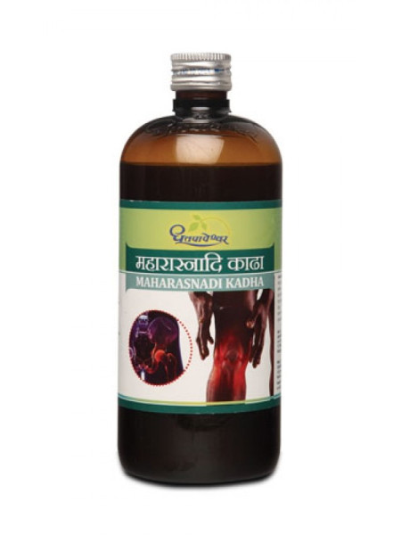 Аюрведический тоник "Махараснади Кадха", 450 мл, производитель "Дхутапапешвар", Maharashnadi Kadha, 450 ml, Dhootapapeshwar