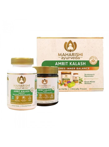 Амрит Калаш: Аюрведический комплекс для здоровья и долголетия (60 таб. + 600 г)