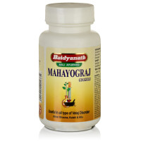Махайогарадж Гуггул: очищение организма, 40 таб., производитель "Байдьянатх", Mahayogaraj Guggulu, 40 tabs., Baidyanath