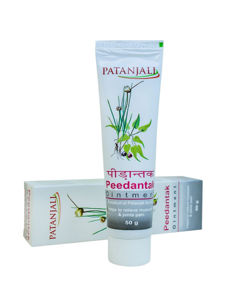 Мазь "Пидантак", 50 г, производитель "Патанджали", Peedantak Ointment, 50 g, Patanjali