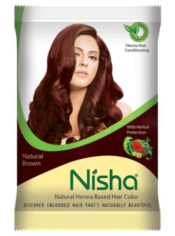 Хна для волос Кавери Ниша: насыщенный коричневый, 15 г