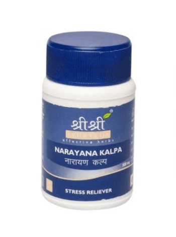 Нараяна Кальпа 500 мг: Натуральное Успокоение от Шри Шри Аюрведа (60 таблеток)