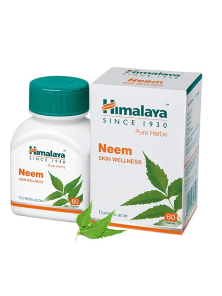 Ним, 60 таб., производитель "Хималая", Neem, 60 tabs., Himalaya