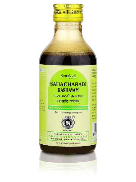 Сахачаради Кашаям: при болях в суставах и варикозе, 200 мл, производитель "Коттаккал Аюрведа", Sahacharadi Kashayam, 200 ml, Kottakkal Ayurveda