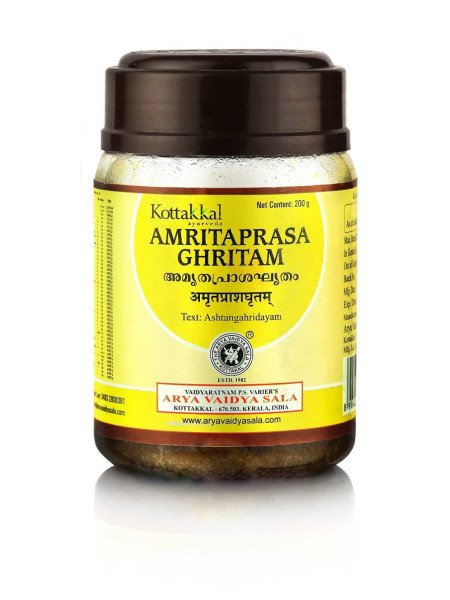 Амритпраш Гритам, 200 г, производитель "Коттаккал Аюрведа", Amritaprasa Ghritam, 200 g, Kottakkal Ayurveda