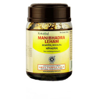 Манибхадра Лехам: для лечения тяжелых заболеваний, 200 г, производитель "Коттаккал Аюрведа", Manibhadra Leham, 200 g, Kottakkal Ayurveda