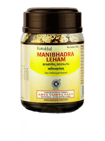 Манибхадра Лехам (200 г) от Коттаккал Аюрведа: помощь при тяжелых заболеваниях