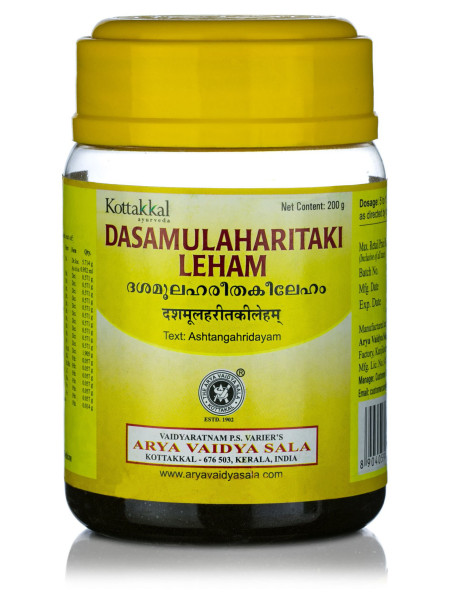 Дашамулахаритаки Лехам, 200 г, производитель "Коттаккал Аюрведа", Dasamulaharitaki Leham, 200 g, Kottakkal Ayurveda
