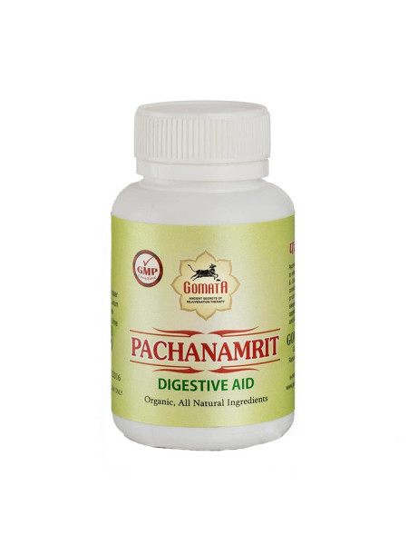 Препарат для улучшения пищеварения "Пачанамрит", 60 г, производитель "Гомата", Pachanamrit digestive aid, 60 g, Gomata Products