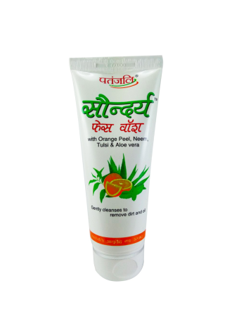 Очищающий гель для лица Saundarya от Patanjali: 60 г чистоты и сияния