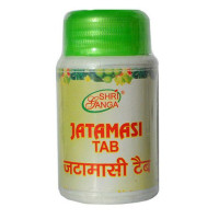 Джатамаси: помощь нервной системе, 60 таб., производитель "Шри Ганга", Jatamasi Tab, 60 tabs., Sri Ganga Pharmacy