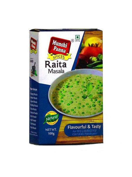 Индийские специи - Райта Масала, 100 г, производитель "Мунши Панна", Raita Masala, 100 g, Munshi Panna