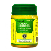 Раснади Гритам: обезболивающее, помощь при ревматизме, 150 г, производитель "Коттаккал Аюрведа", Rasnadi Ghritam, 150 g, Kottakkal Ayurveda