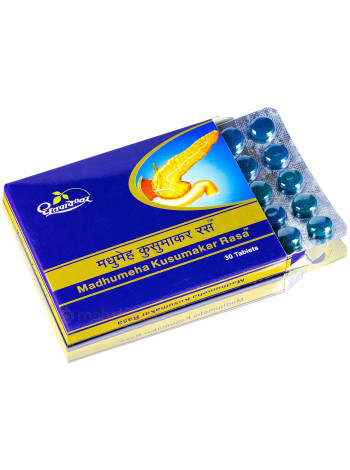 Мадхумеха Кусумакар Раса (30 таб.): эффективный препарат от диабета от Dhootapapeshwar