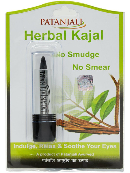 Каджал с лечебными травами, 3 г, производитель "Патанджали", Herbal kajal, 3 g, Patanjali