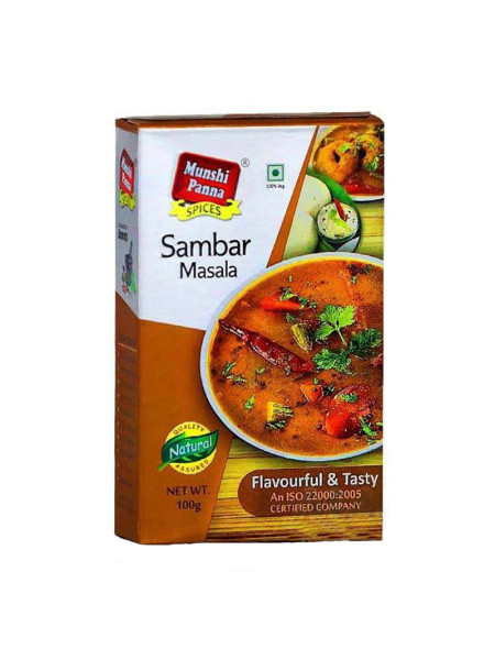Индийские специи - Самбар Масала, 100 г, производитель "Мунши Панна", Sambаr Masala, 100 g, Munshi Panna