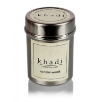 Аюрведическая маска для лица "Сандал", 50 г, производитель "Кхади", Sandalwood Face Pack, 50 g, Khadi