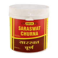 Сарасват Чурна: тоник для мозга, успокоительное, 100 г, производитель "Вьяс", Saraswat Churna, 100 g, Vyas