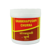 Тоник для мозга Шанкхапушпи Чурна, 100 г, производитель "Вьяс", Shankapushpi Churna, 100 g, Vyas