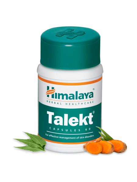 Талект: лечение кожных заболеваний, 60 кап., производитель "Хималая", Talekt, 60 caps., Himalaya