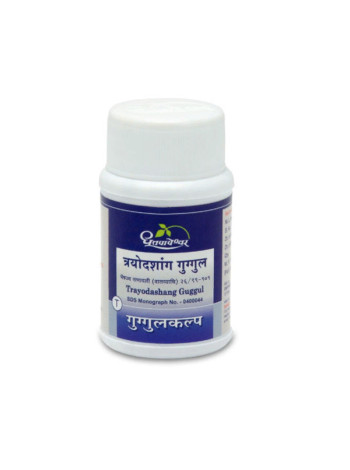 Трайодашанга Гуггул от Дхутапапешвар: избавление от радикулита и артрита (60 таблеток)