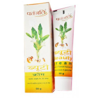 Крем "Бьюти", 50 г, производитель "Патанджали", Beauty Cream, 50 g, Patanjali