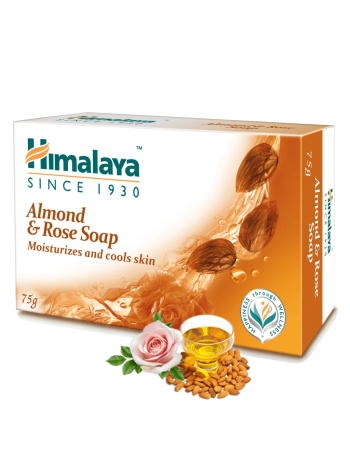 Увлажняющее мыло Himalaya Миндаль и Роза: Аюрведический уход для вашей кожи