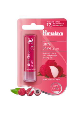 Бальзам для губ Himalaya с личи: сияние и уход