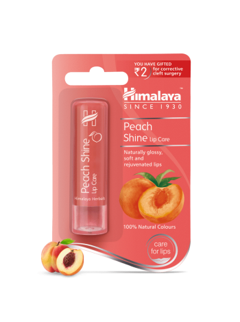 Бальзам для губ Himalaya Peach Shine: нежное сияние персика