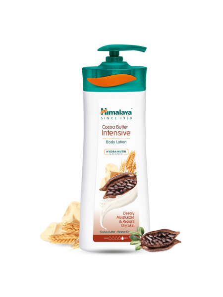 Интенсивный увлажняющий лосьон для тела с маслом какао Хималая, 400мл, Cocoa Butter Intensive Body Lotion Himalaya, 400ml