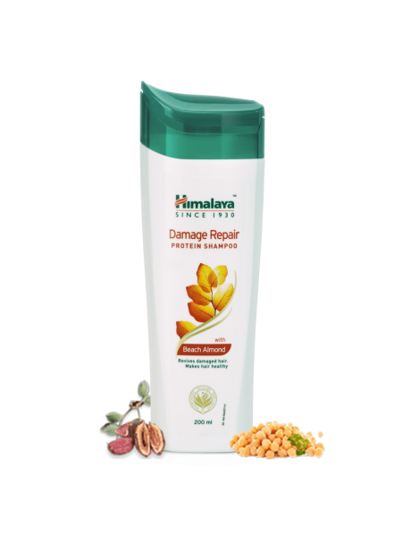 Протеиновый шампунь для восстановления повреждений Хималая, 200мл, Damage Repair Protein Shampoo Himalaya, 200ml